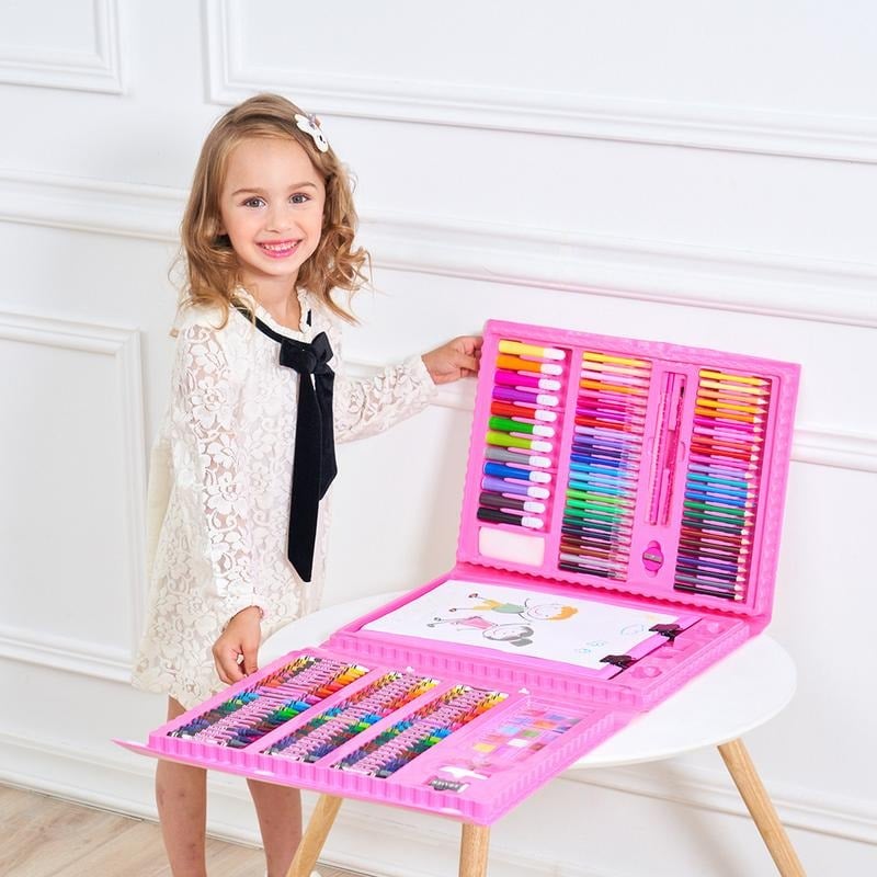 Deluxe 6-In-1 Art Creativity Set™ (🎄🎁The Best  Present For Kids)