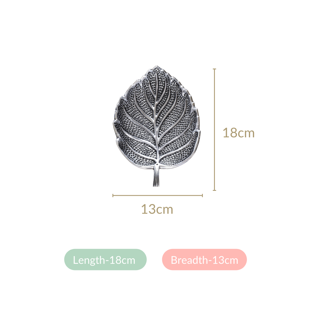 Leaf Incense Holder With Organic Lavender Incense Sticks