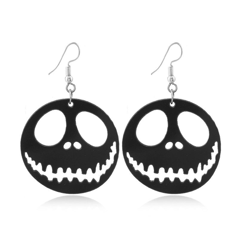 6 Pieces Gothic Cat Spider Alloy Women'S Drop Earrings 1 Pair