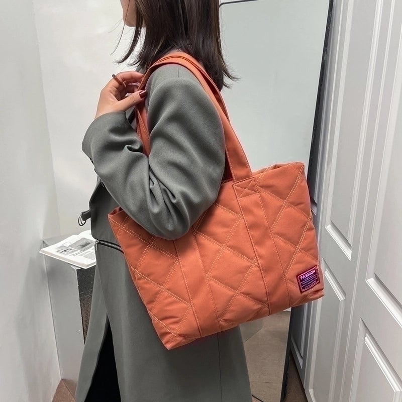 Women's Large Autumn&winter Space Cotton Fashion Tote Bag
