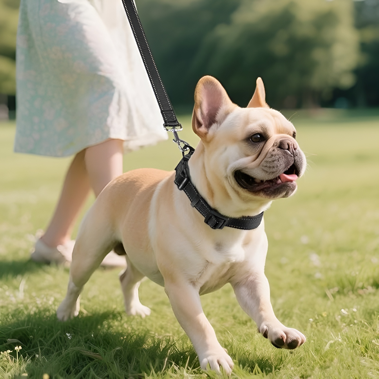 Neoprene Padded Nylon Reflective Dog Collar