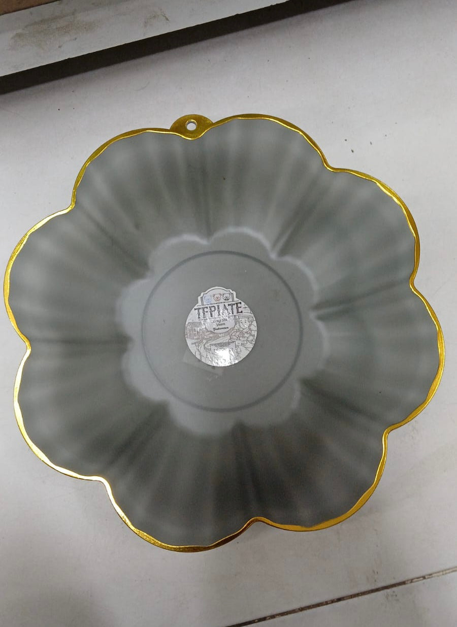 Elegant Floral Style Fruit Plate (2 Sizes)