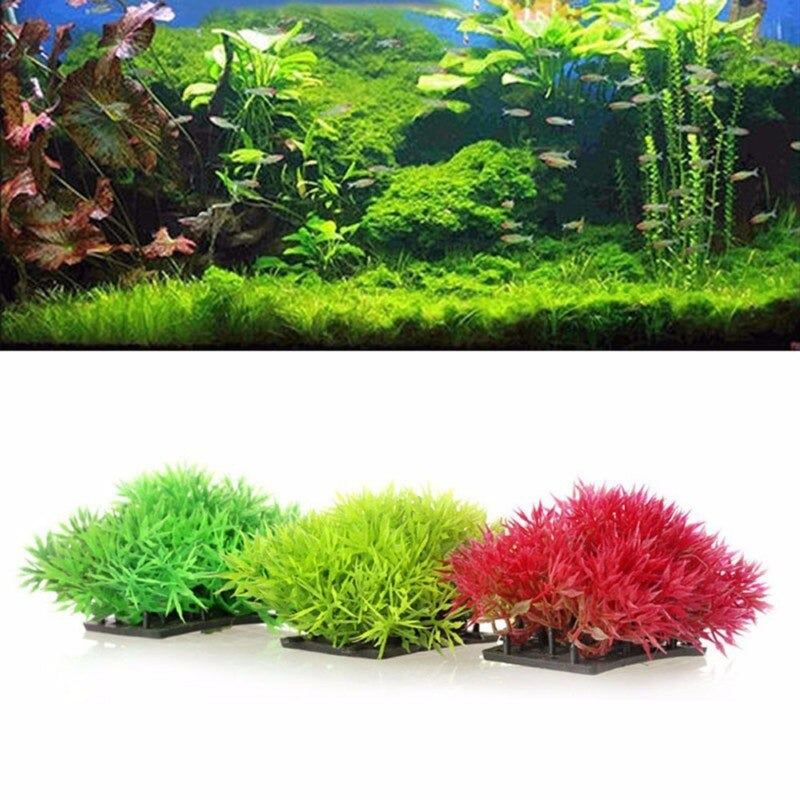 Artificial Grass Ornament For Aquarium