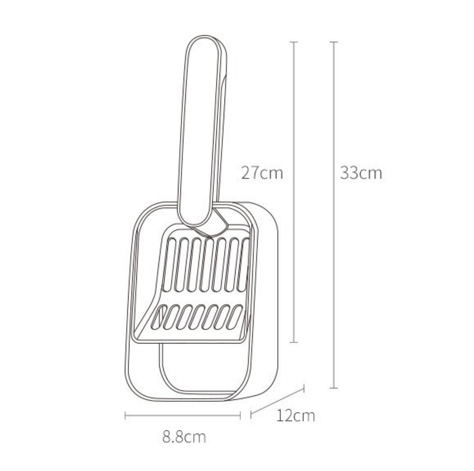 Cat Litter Scoop and Dustpan Combo - Easy Waste Disposal