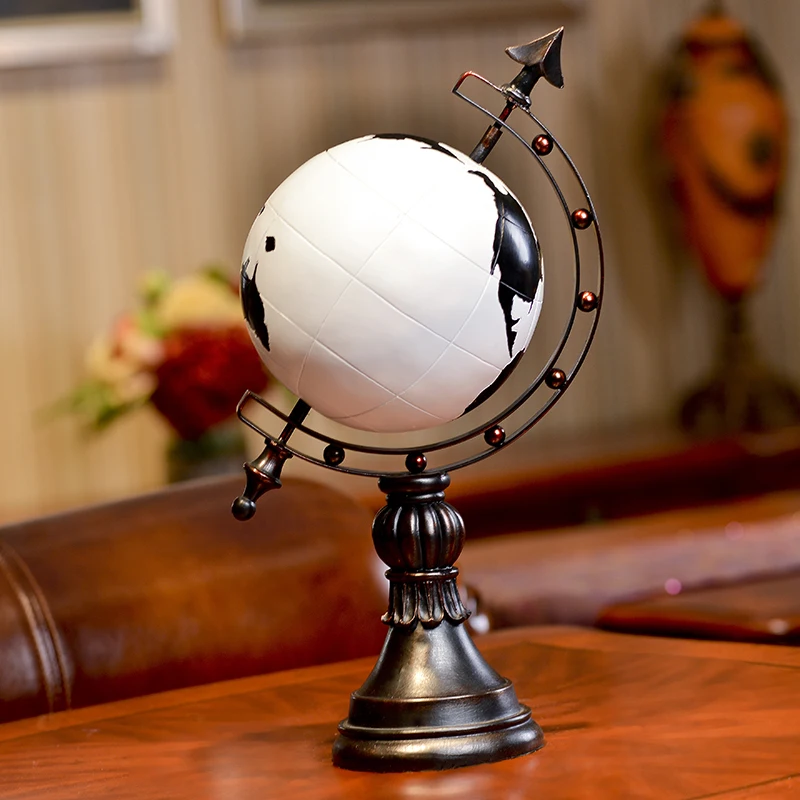 Retro hot home furnishings Globe-shaped household furnishings high quality desk furnishings