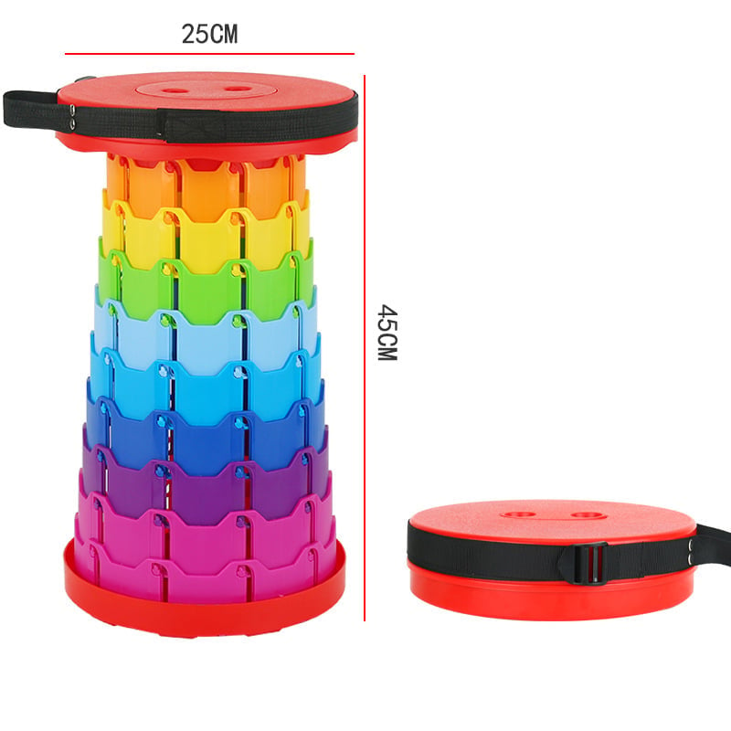 🌈Upgraded Retractable Folding Stool🔥