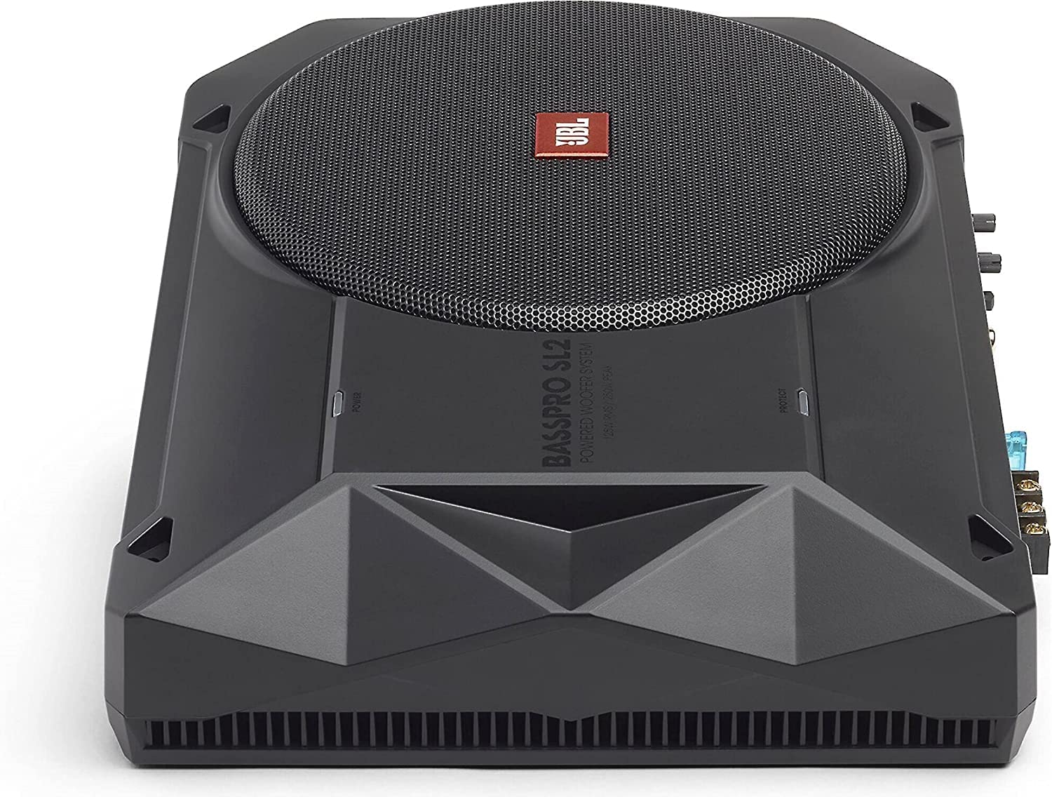 JBL BassPro SL 8-inch 125W RMS Powered Under-Seat Compact Subwoofer Enclosure System (250 watts RMS: 125 watts)