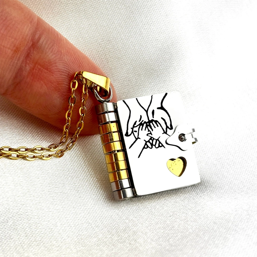 For Daughter - My Incredible Daughter Book Necklace