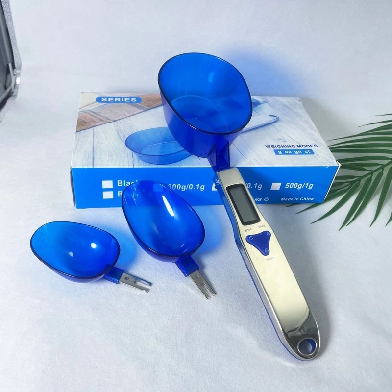 Pastoral Solid Color Plastic Spoon Scale