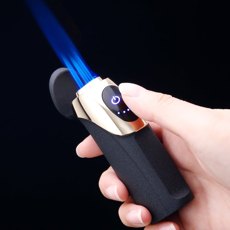 One Button Ignition Torch Lighter