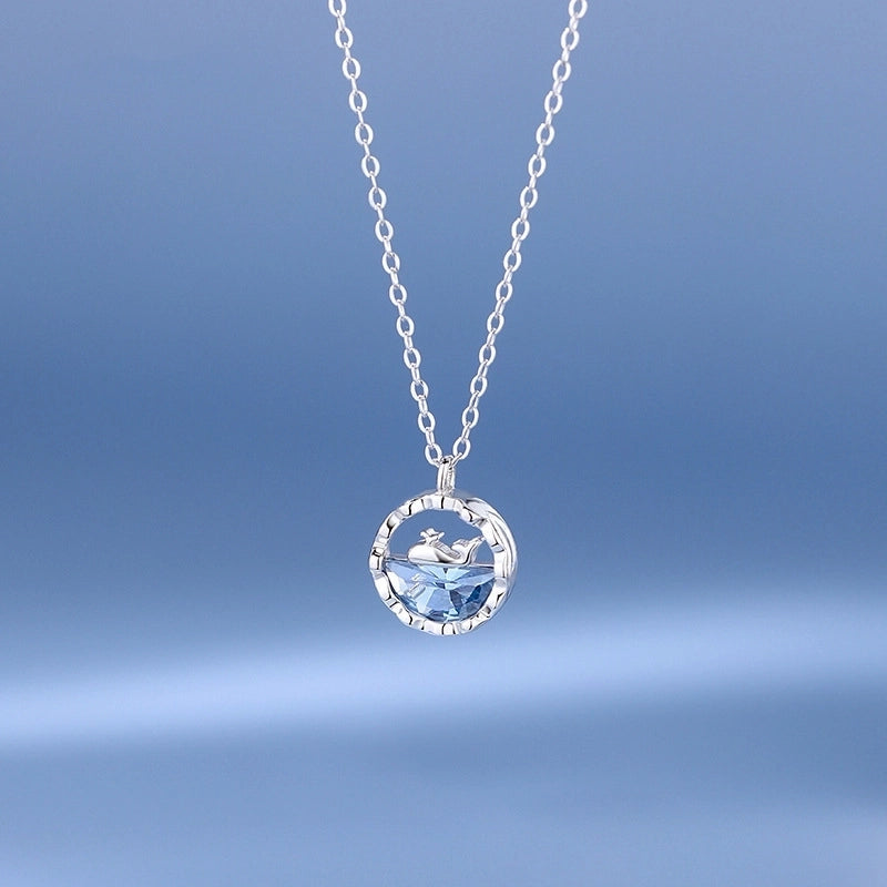 2 Pieces Minimalist Classic Style Geometric Titanium Steel Plating Pendant Necklace
