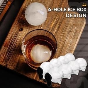 (🔥Summer Hot Sale 49% OFF)-hole ice ball maker 4-hole ice box 💥BUY 2 GET 1 FREE