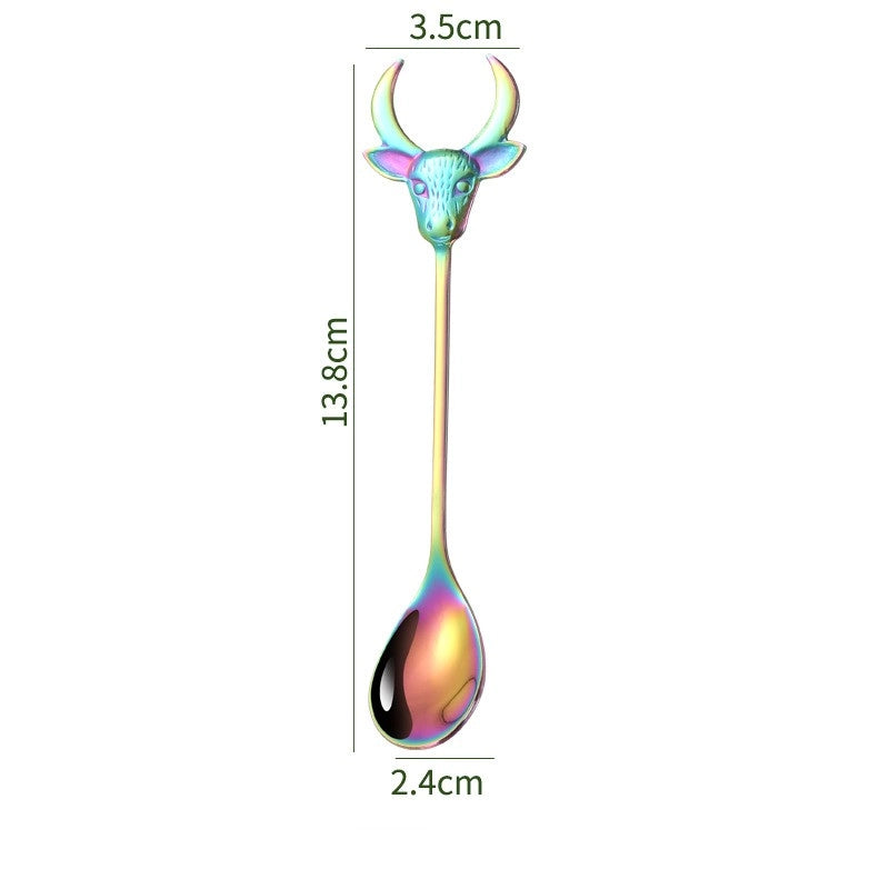 Casual Animal 304 Stainless Steel Spoon 1 Piece