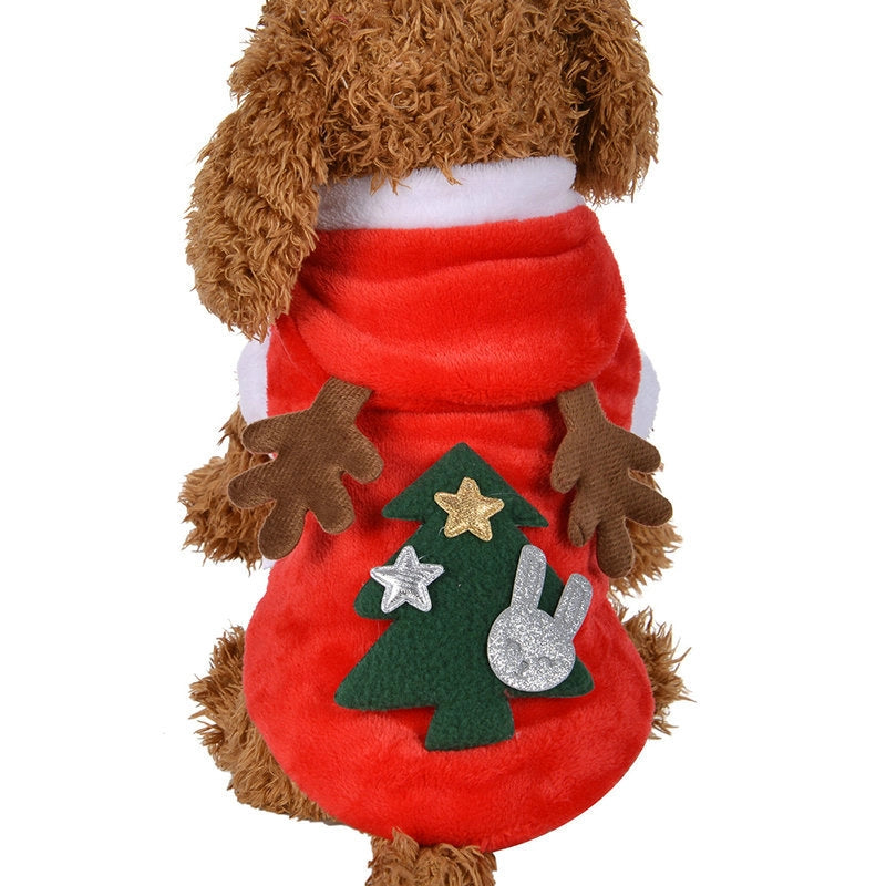 Pet Clothes Winter Clothes Festive Clothes Halloween Christmas Dog Clothes Elk Christmas Clothes Pet Clothing