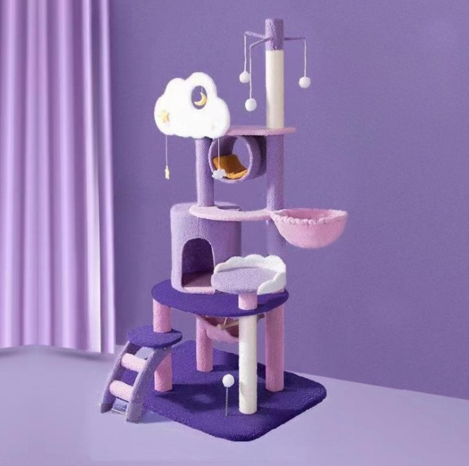 Fantasy Series Climbing Frame Cat Tree - Dreamland (Height 165cm)