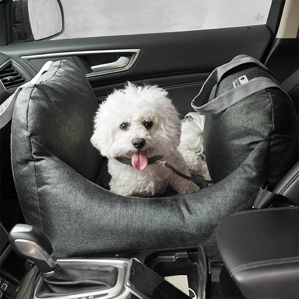 Travel Safety Puppy Dog Car Seat Bed - First Class