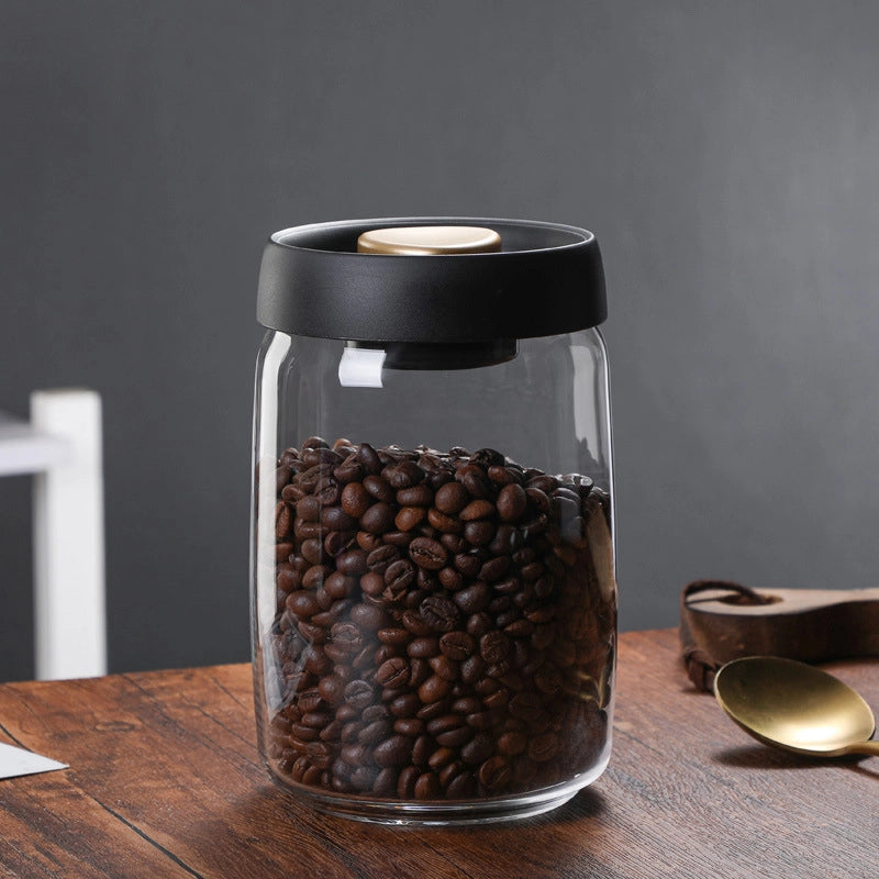 Minimalist Solid Color Glass Storage Container Box