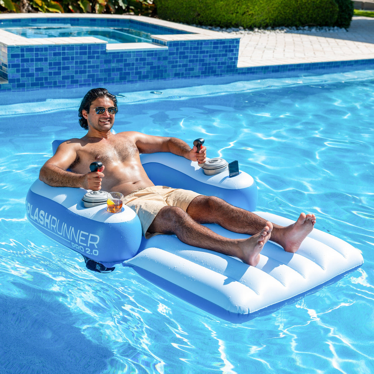 ⏰Last Day Sale $35.95💥Motorized Pool Lounger