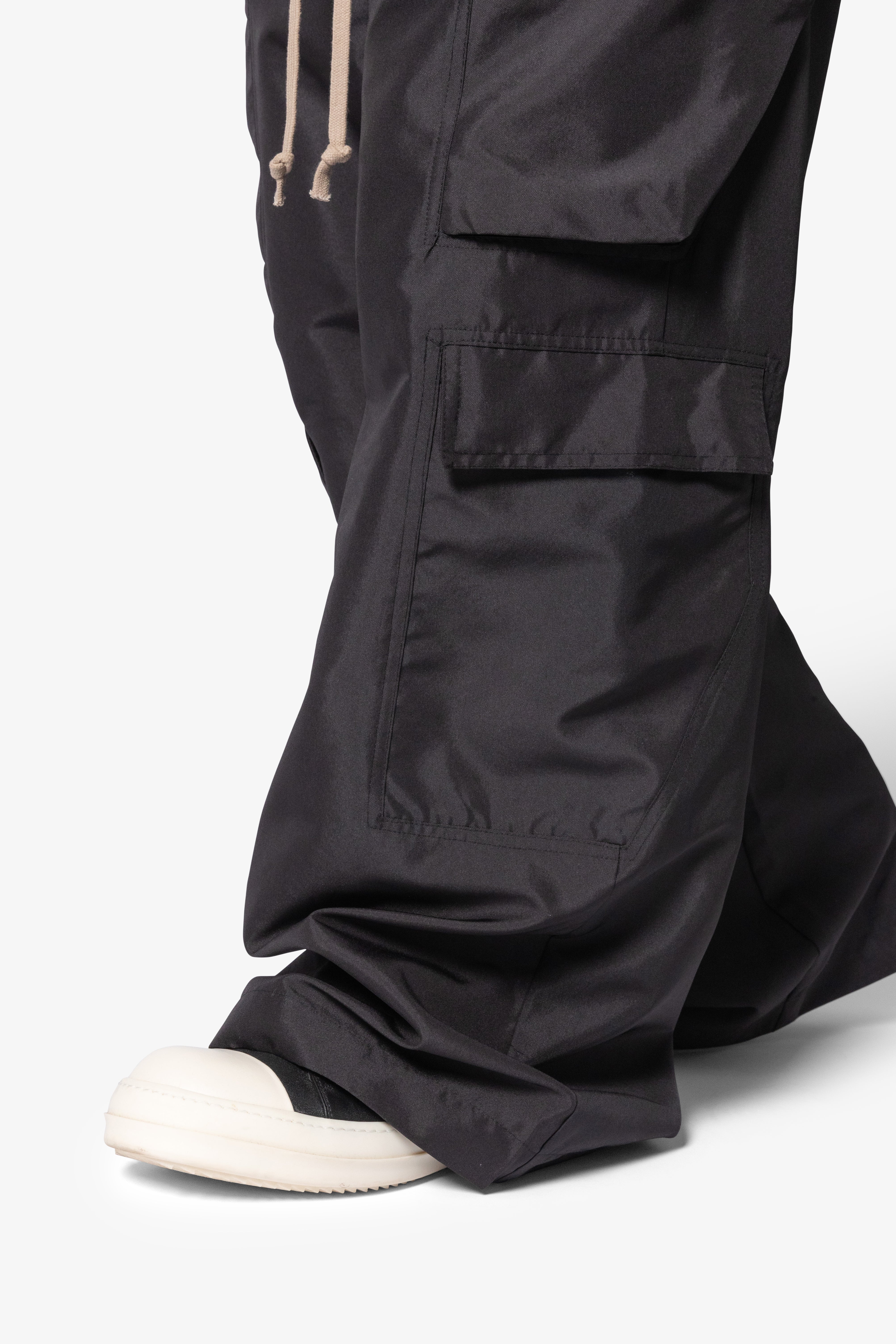 Rave Double Cargo Pants - Black