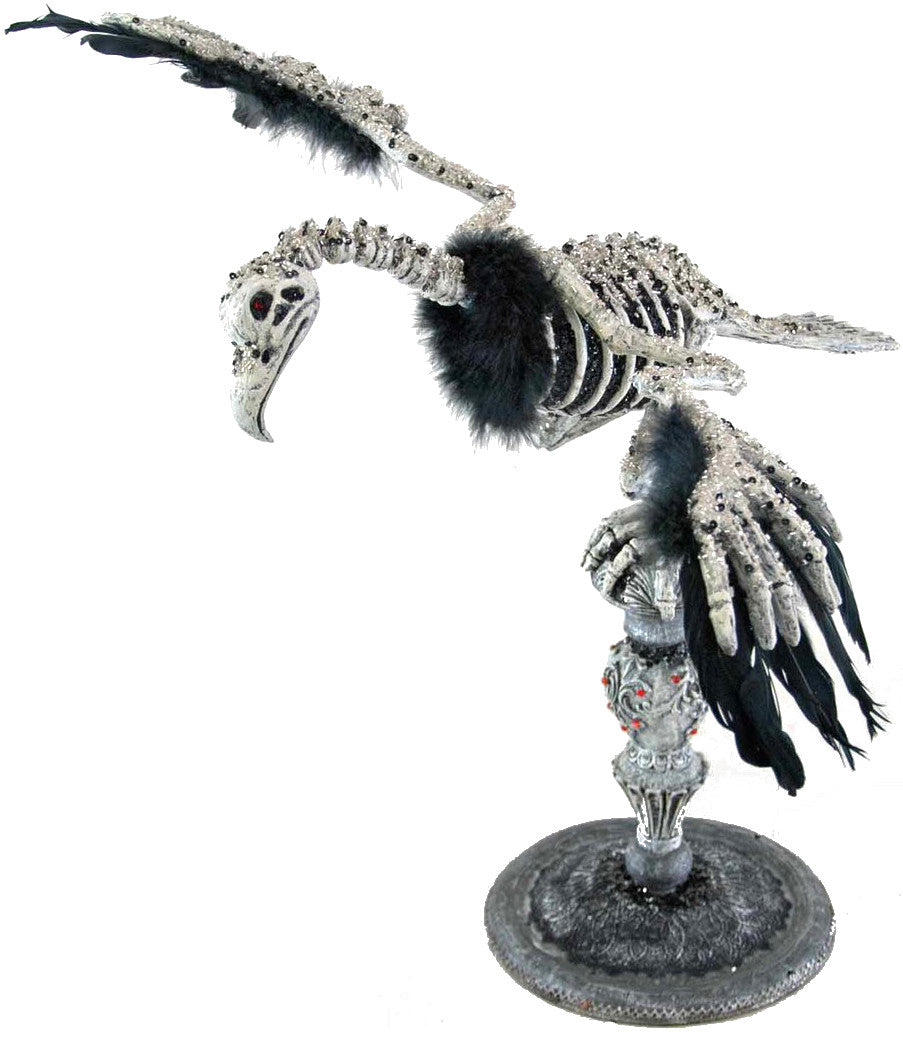 Katherine's Collection Vulture Skeleton on Staff