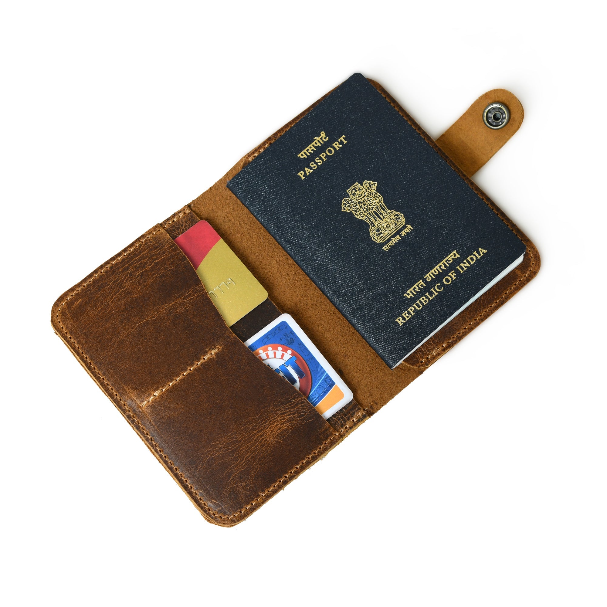 Passport Sleeve - Brown