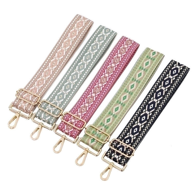 All Seasons Polyester Argyle Sling Strap Bag Strap