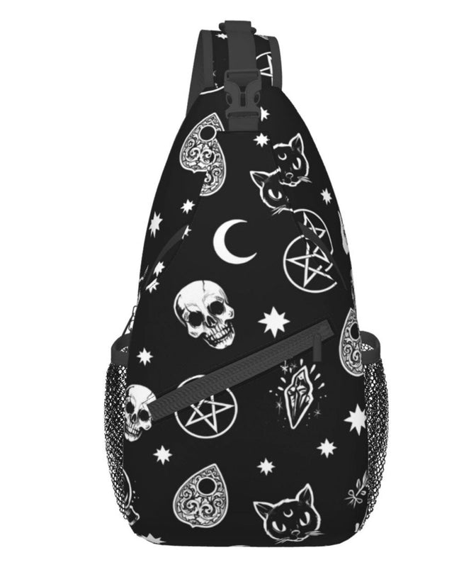Football Chest Bag Basketball Rugby Baseball Sports Mushroom Chrysanthemum Boys And Girls Adult Shoulder Messenger Bag