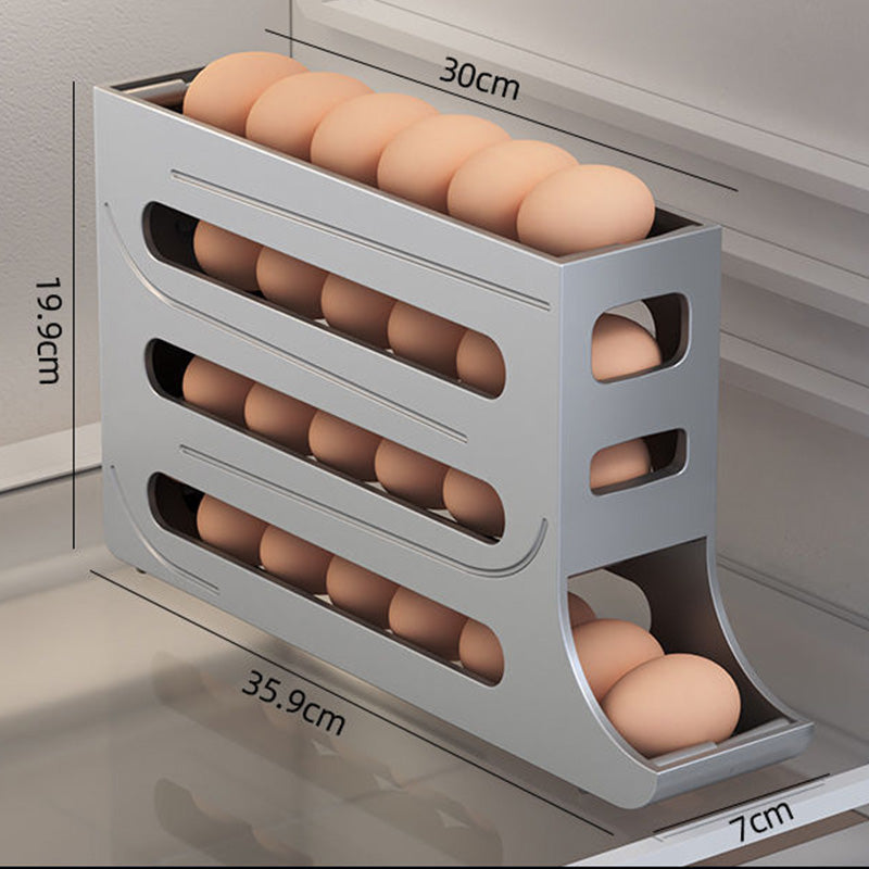 💥4-Tier Tilted Design Egg Storage Rack🥚