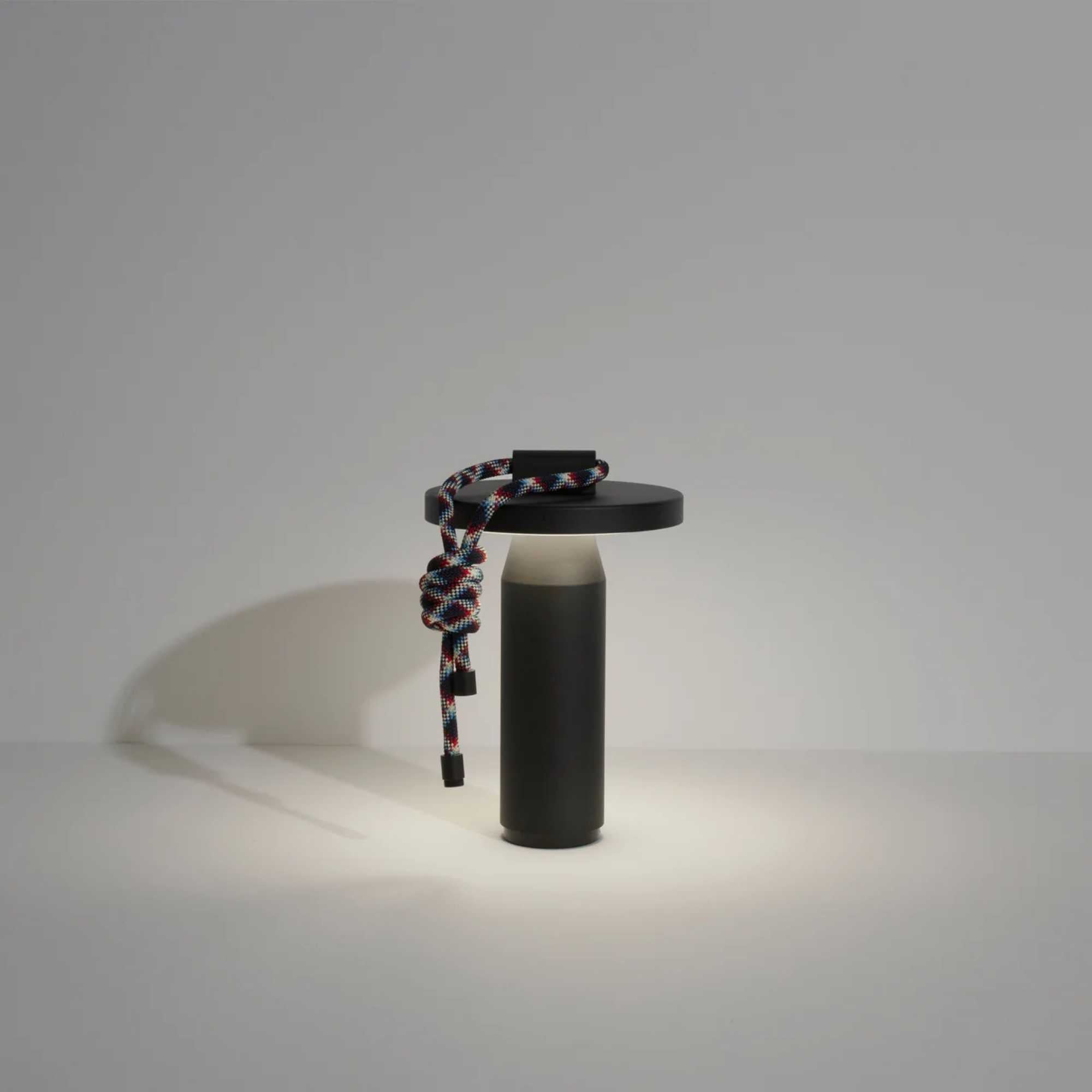 Petite Friture Quasar portable lamp. black