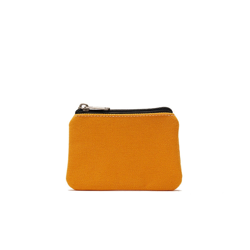 New Cotton Canvas Fashion Men's And Women's Coin Purse Card Holder Simple Fabric Coin Pouch Storage Bag