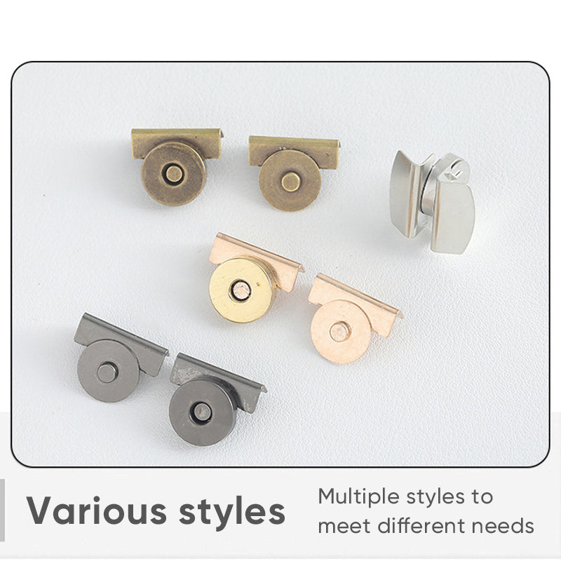 Metal seamless magnetic buckle