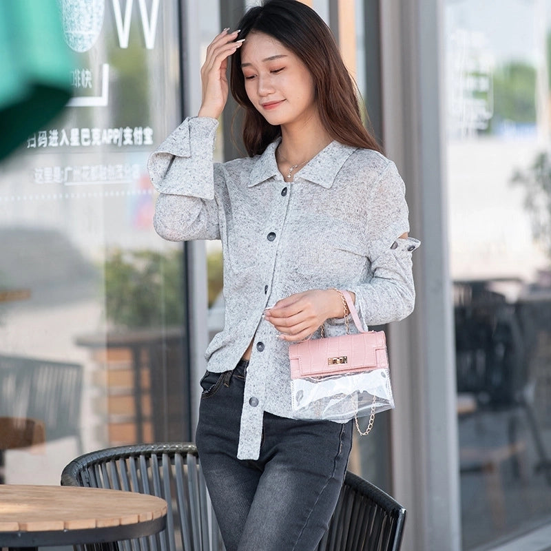 Women's Small Spring&summer Pu Leather Fashion Handbag