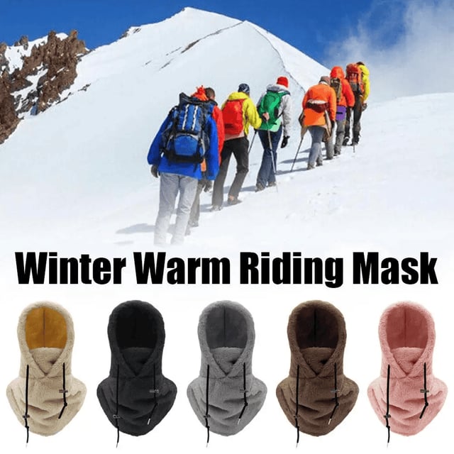 🔥🔥Double-sided Arctic Velvet Hood High Polar Ski Mask🔥🔥