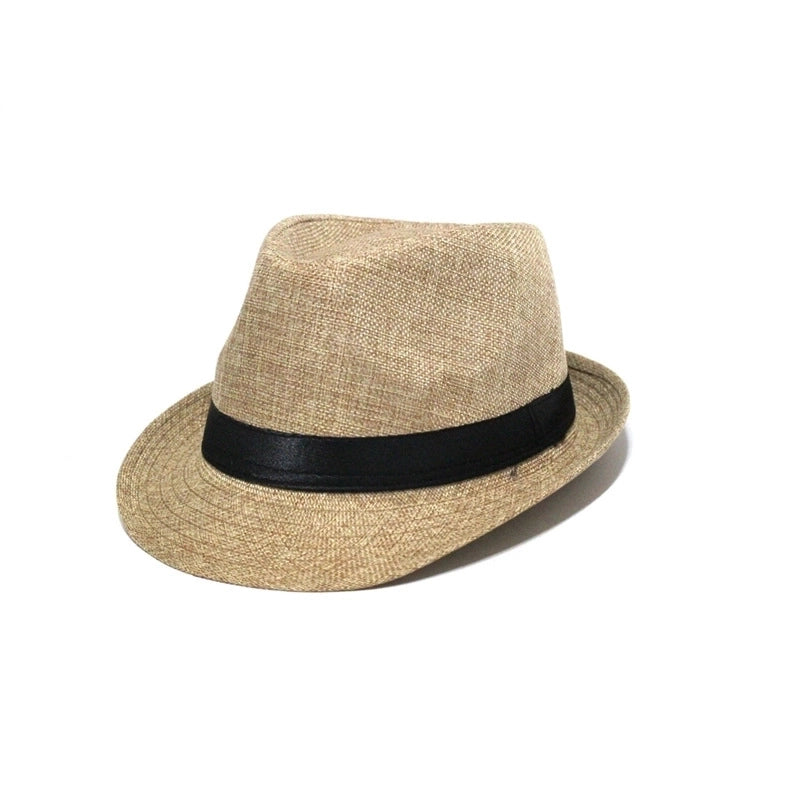 Hat Sunscreen Hat Men's Sun Hat Straw Hat Jazz Straw Hat Hot Sale