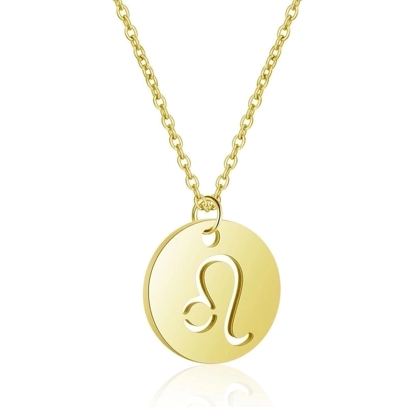 Minimalist Constellation 201 Stainless Steel 18K Gold Plated Polishing Pendant Necklace