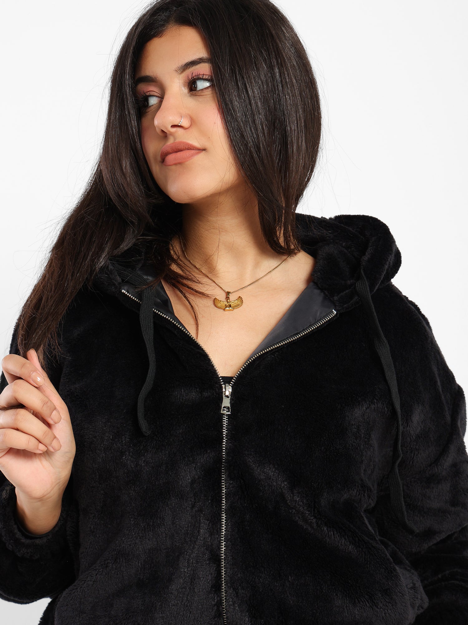 Fluffy Oversized Jacket