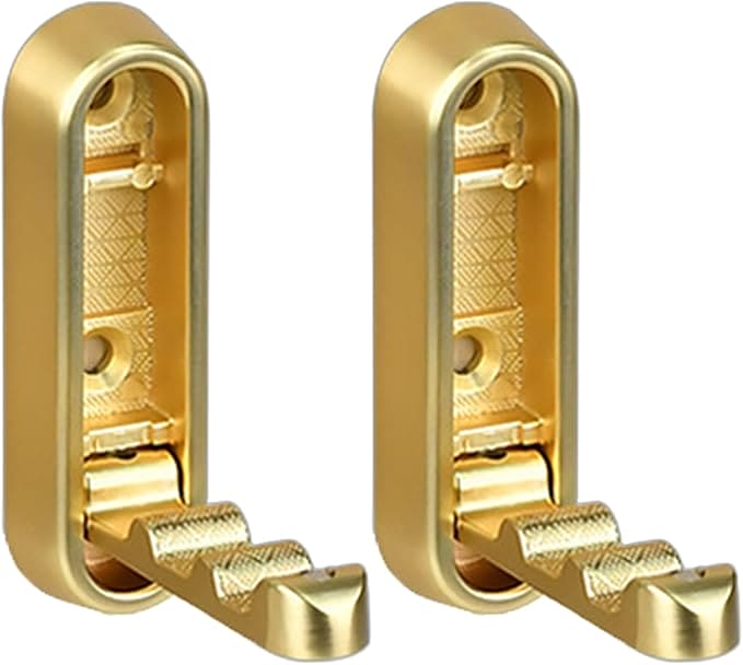 HEAVY DUTY FOLDING WALL HOOK SET OF 2 PCS