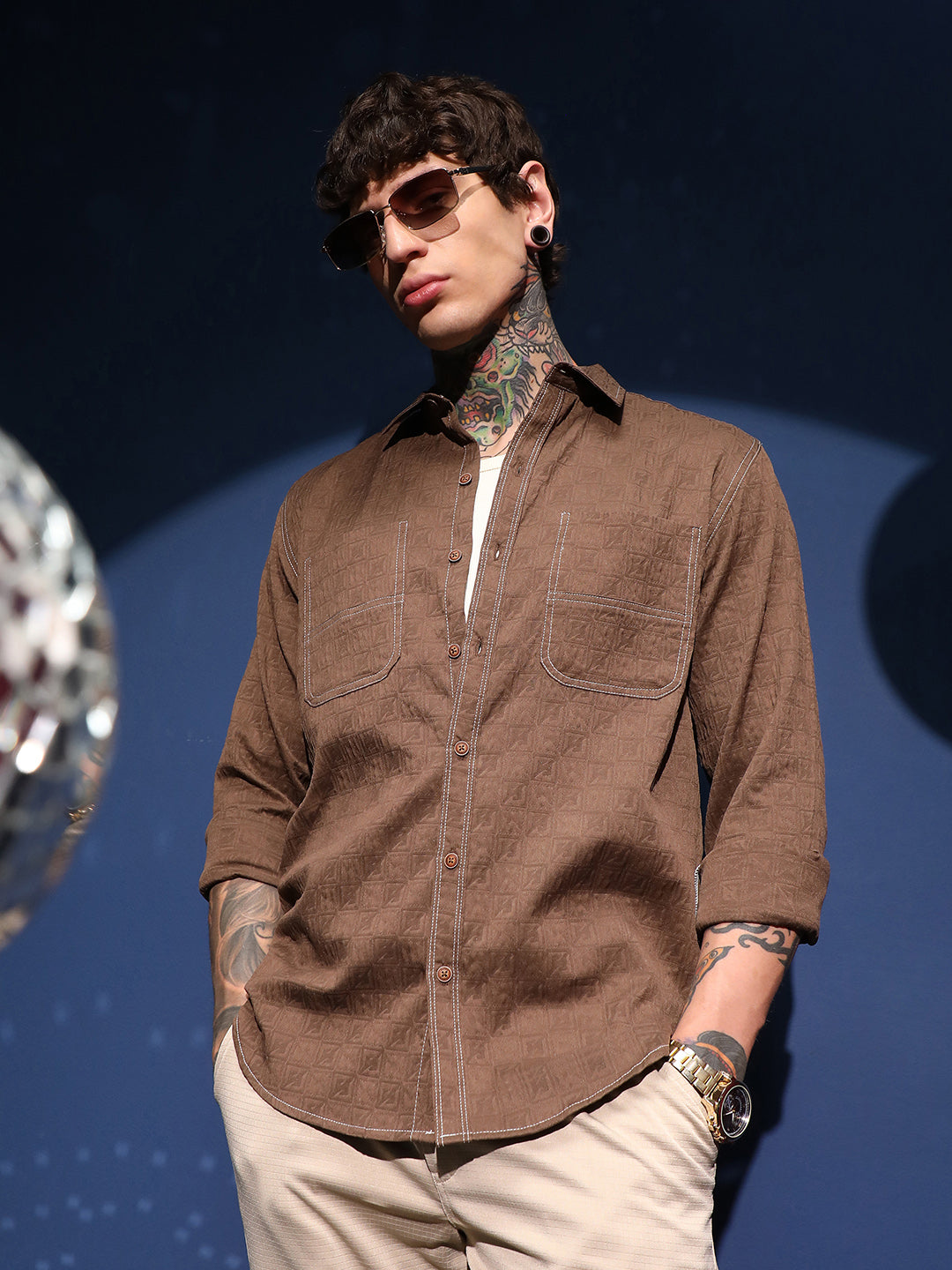 Obliqa-Utility Relaxed Shirt