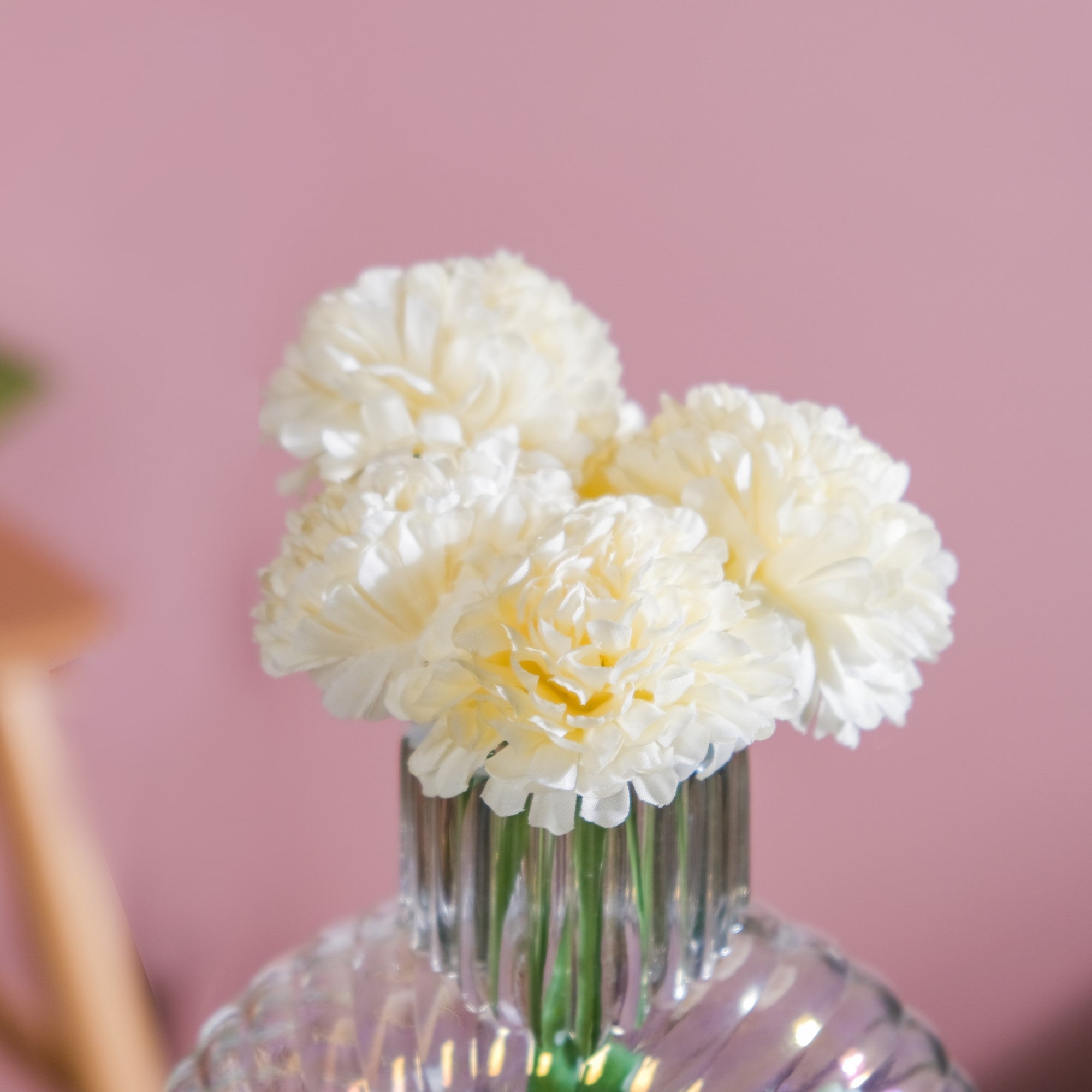 Chrysanthemum Cream Set Of 5