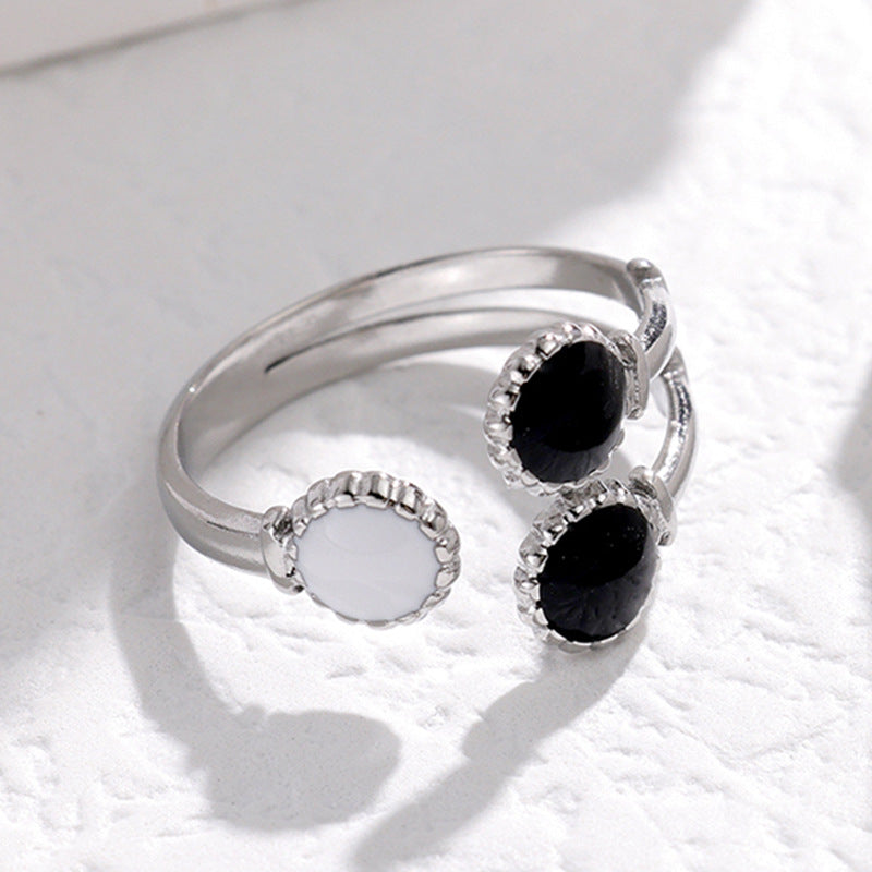 Round Geometric Stainless Steel Electroplating Rings