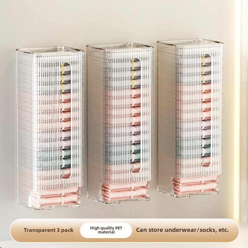 Garbage Bag Storage Box Wall-mounted Extraction Large Capacity Kitchen Bag Convenient Bag Extraction Plastic Bag Collection Artifact