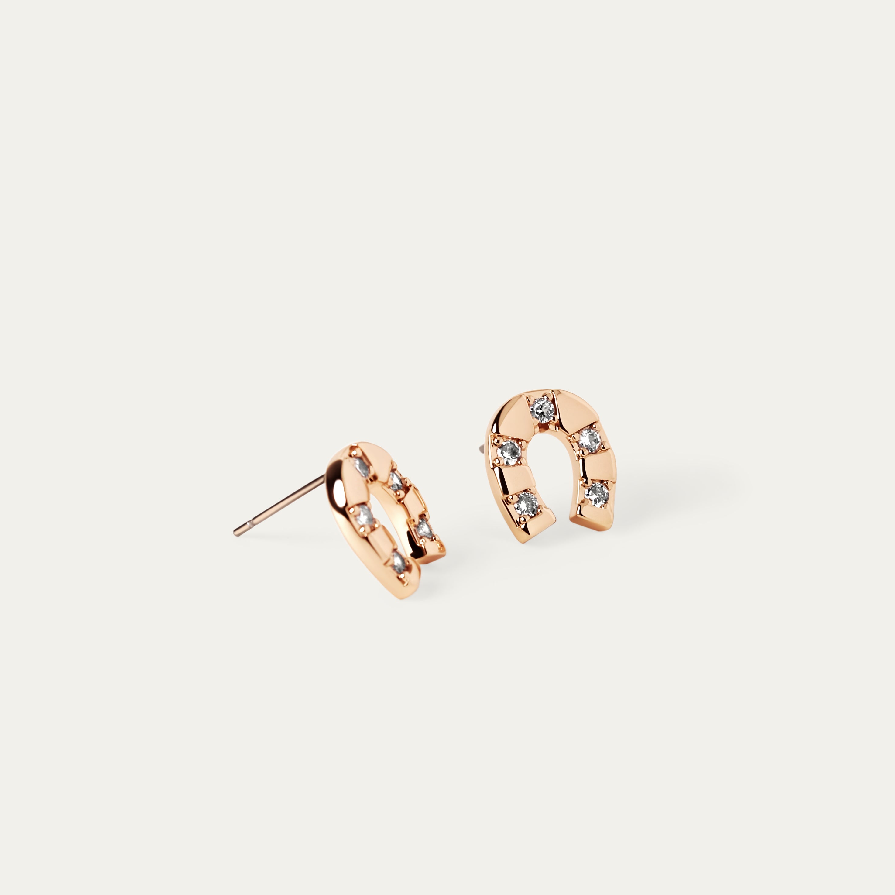 Shea CZ Studs (18K Gold Brass)