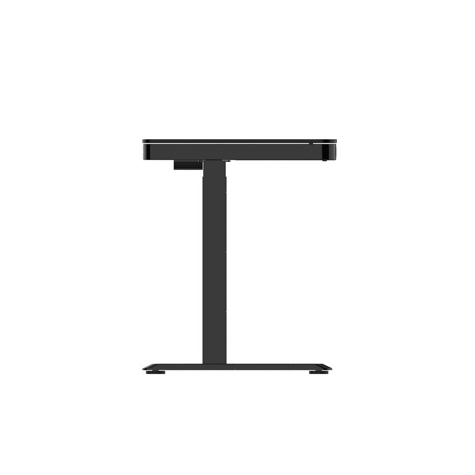 Liftek electric height adjustable desk. Black