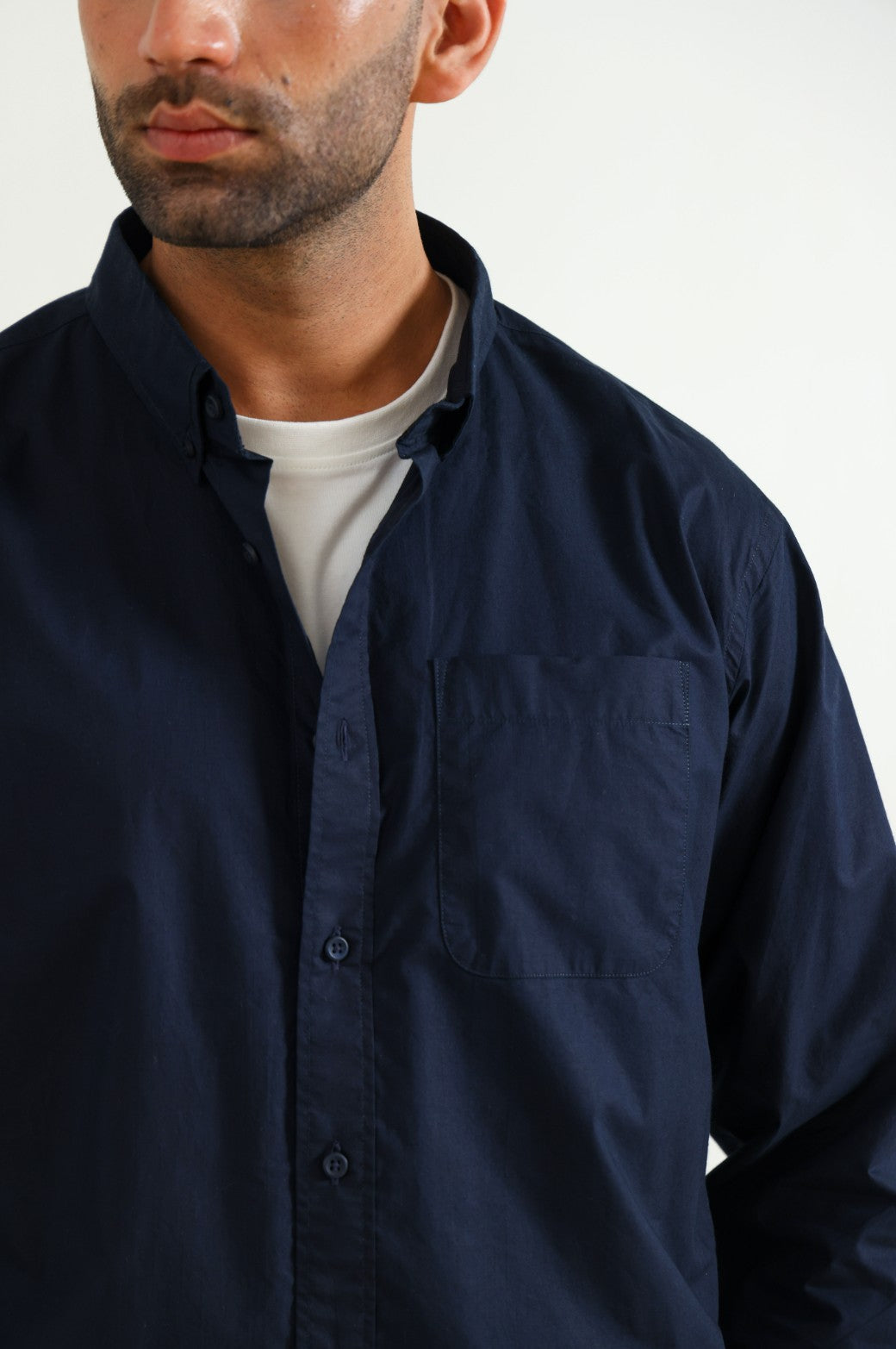 POPLIN POCKET SHIRT