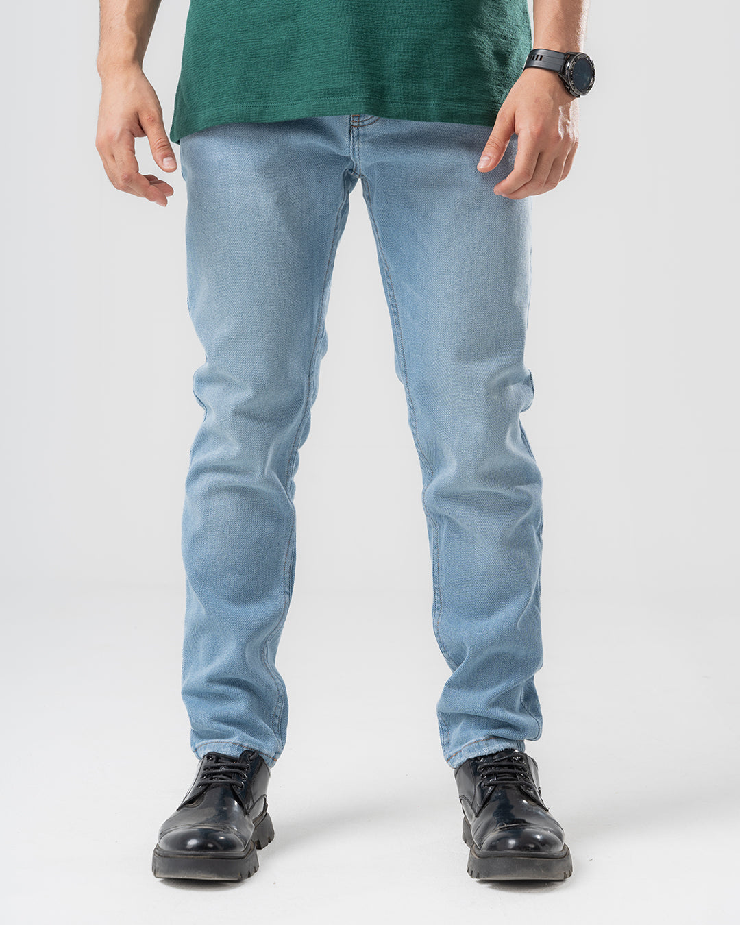 Slim Fit Denim Pants - Men