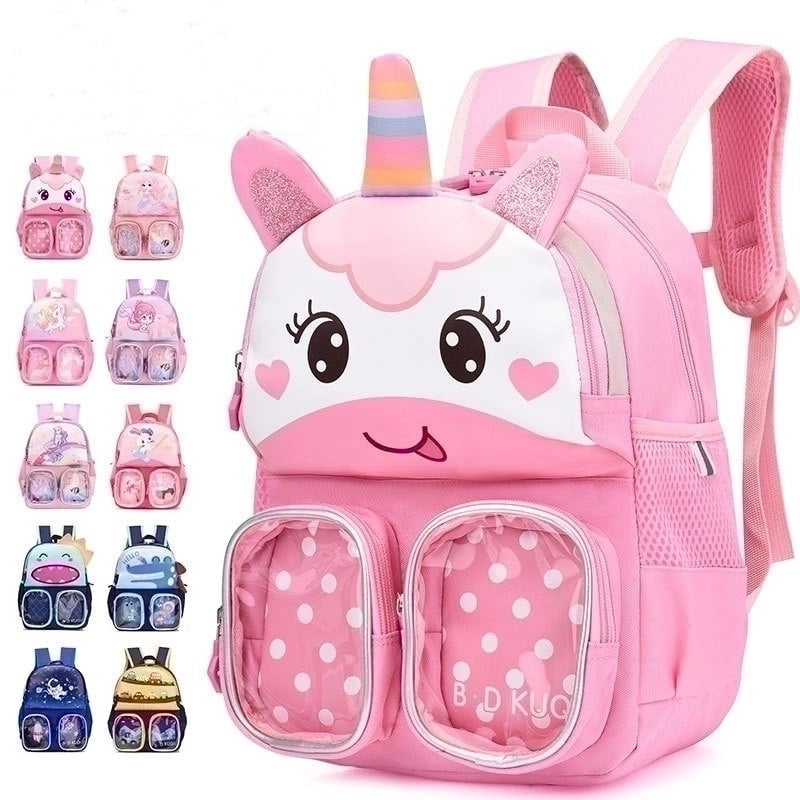 School Astronaut Dinosaur Kids Backpack