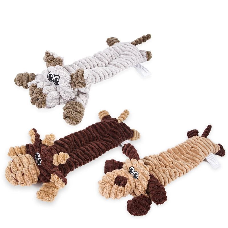 In Stock New Pet Toy Dog Plush Sound Medium And Small Dogs Decompression Relieving Stuffy Toys
