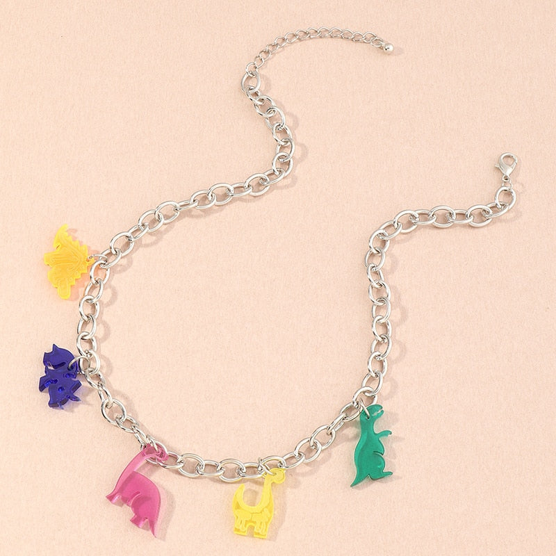 Acrylic Dinosaur Chain