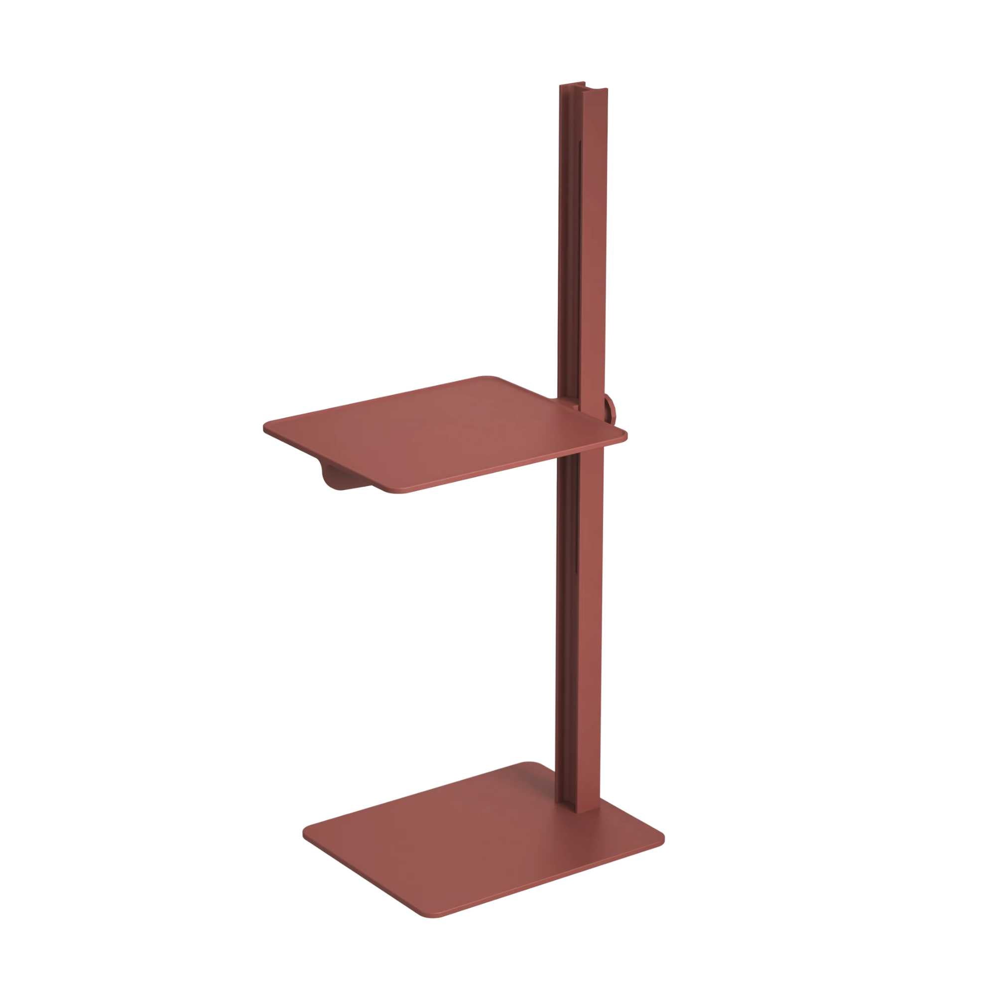 String Museum sidetable. Red Rust