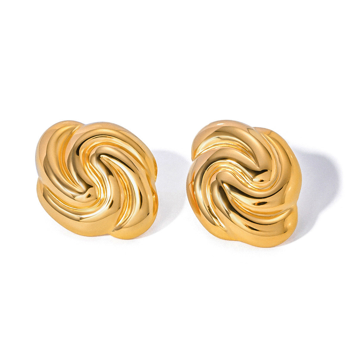 Stainless Steel Geometric Earrings Niche Earrings Titanium Steel Earrings Earrings